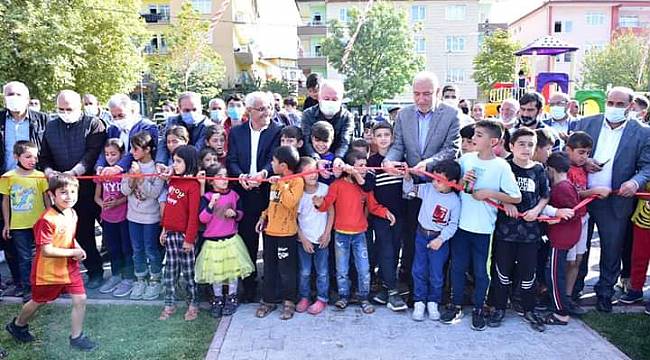 Battalgazi'de Parklar Bir Bir Hizmete Açılıyor
