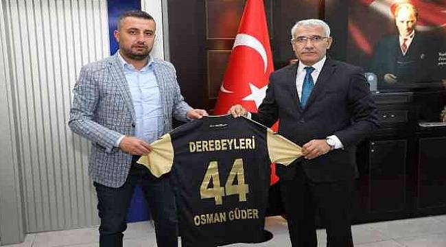 Taraftarlardan Başkan Güder'e Ziyaret