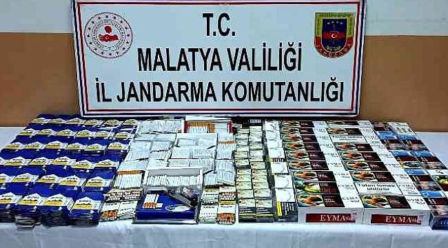 Malatya'da Kaçak Sigara Operasyonu