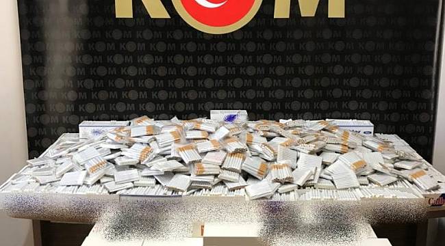 Malatya'da Makaron ve Kaçak Sigara Operasyonu