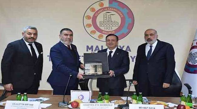 Malatya Ve Diyarbakır TSO'ları Kardeş Oldu