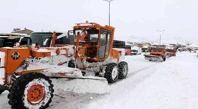 Malatya'da 219 Mahalle Yolu Kapalı