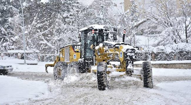 Malatya’da 457 Kırsal Mahalle Yolu Trafiğe Kapalı