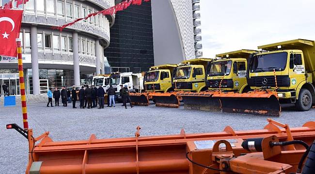  Malatya'da Karla Mücadele Hazırlığı Tamam