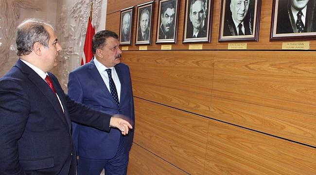 Gürkan'dan TBB Türavak Başkanı Enver Han'a Ziyaret