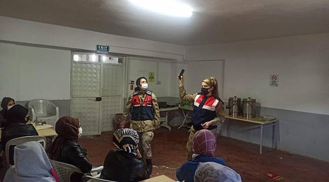 Kadın İşçilere KADES Bilgilendirmesi