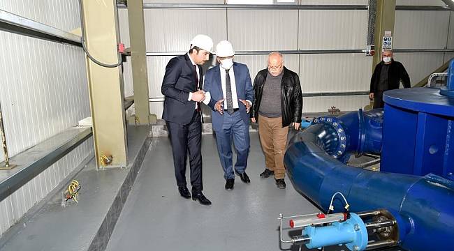 Kuyuönü HES Enerji Üretimine Başladı