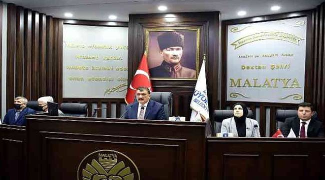 Malatya Büyükşehir Belediye Meclisi Toplandı