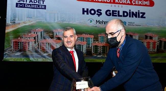 Yakınca Afet Konutlarında 1.Etap Kura Çekimi Yapıldı