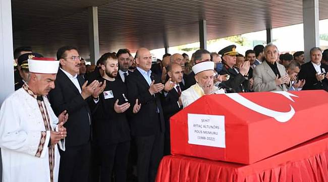 Malatya Şehidini Son Yolculuğuna Uğurladı