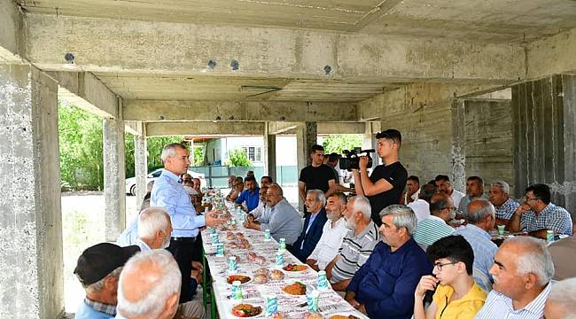 Başkan Çınar, Mahalleli İle İstişare Etti