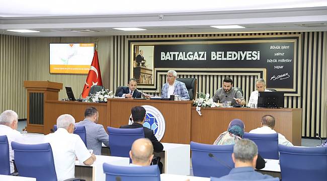 Battalgazi Meclisi Haziran Ayı Toplantısını Tamamladı