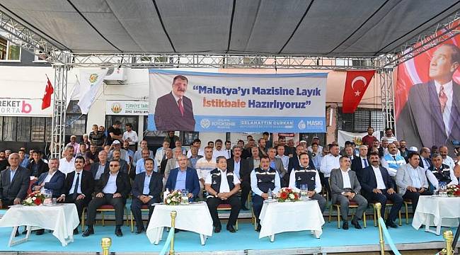 Darende'nin Ayvalık Mahallesinde Yatırım Toplantısı