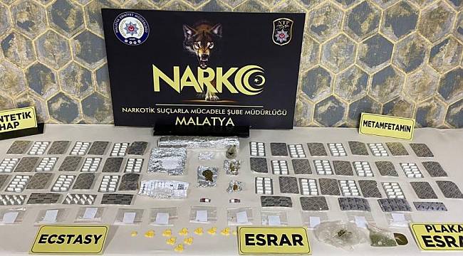 Malatya'da Uyuşturucu Operasyonu: 13 Tutuklama