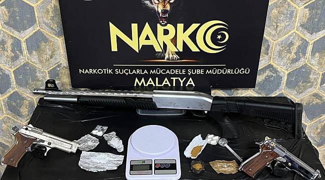 Malatya'da Uyuşturucu Operasyonu