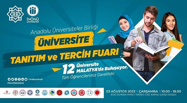 12 Üniversite Malatya Tercih Fuarında Buluşacak