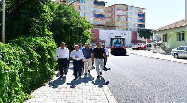 Başkan Çınar, Kalitesi Artırılan Yolları İnceledi