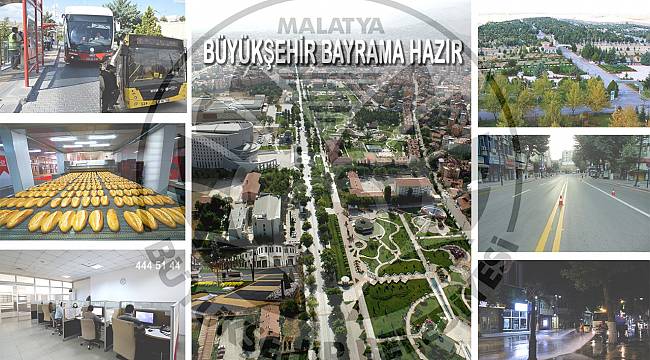 Büyükşehir Belediyesi'nden Bayram Tedbirleri
