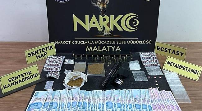 Malatya'da Uyuşturucudan Gözaltı : 1 Tutuklama