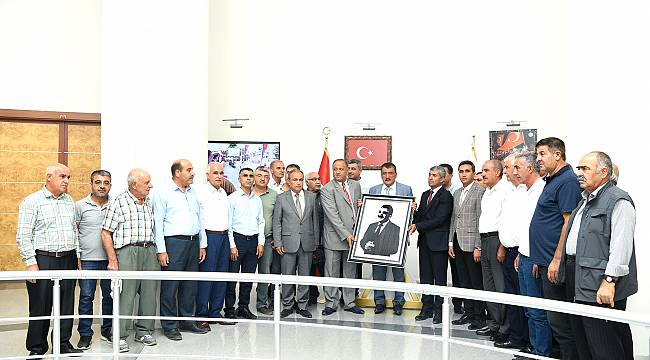 Minibüscülerden Başkan Gürkan'a Teşekkür 