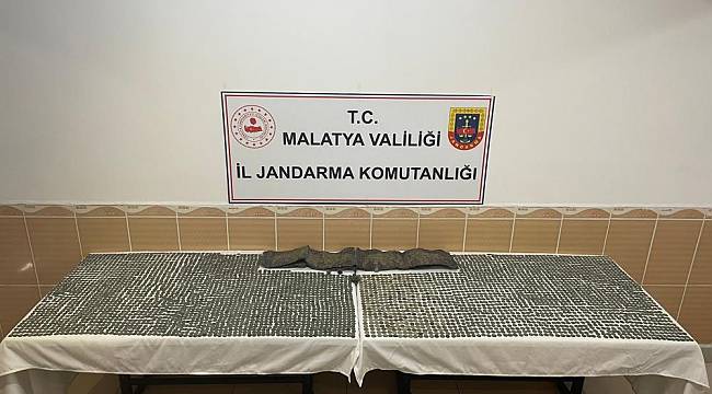 Malatya'da Jandarmadan Tarihi Eser Baskını 