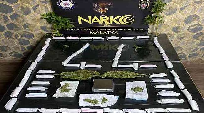 Malatya'da Zehir Tacirlerine Operasyon 7 Tutuklama