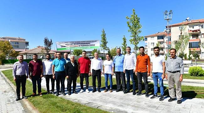 Yeşilyurt’ta 227’nci Park Yakında Hizmette