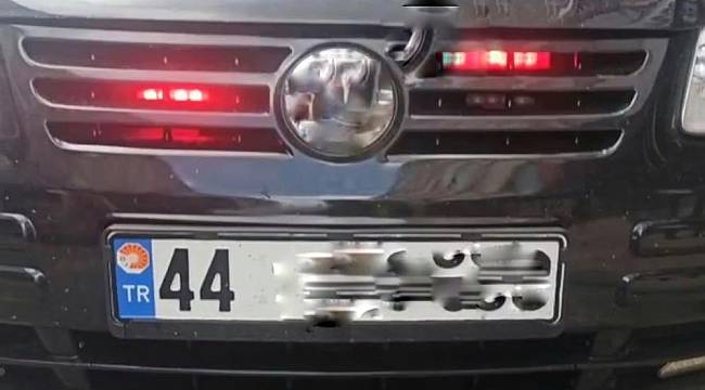 Çakar Lamba Bulunan Araçlara Ceza