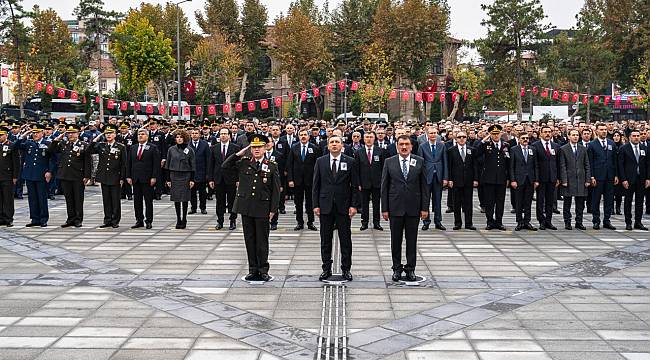 Atatürk Vefatının 84. Yıl Dönümünde Malatya'da Anıldı