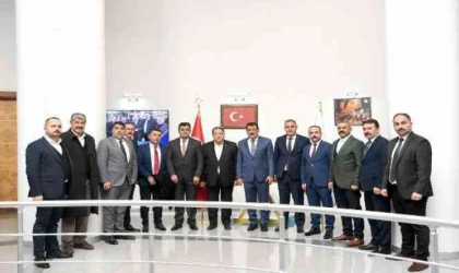 MHP,Heyetinden Başkan Gürkan'a Ziyaret