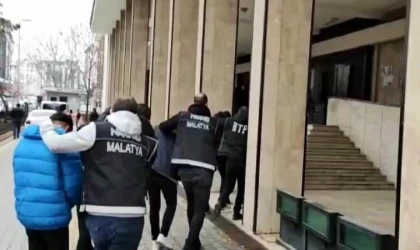 Malatya'da Zehir Tacirlerine Operasyon 16 Tutuklama