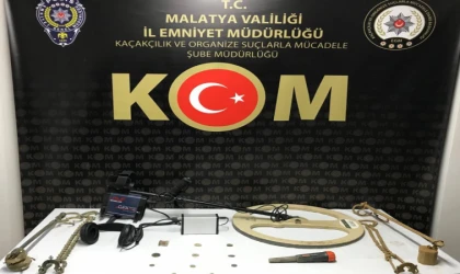 Polis Operasyonunda 11 Parça Tarihi Eser Ele Geçirildi