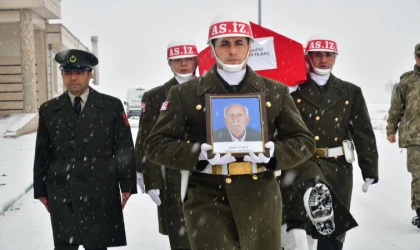 Malatya'da Kore Gazisi İçin Tören Düzenlendi