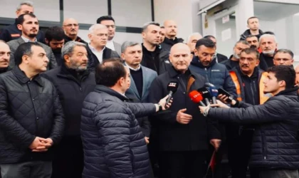 Bakan Soylu,Eşya Taşıma Yardımları Başladı
