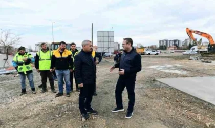 Yeşilyurt'ta Konteyner Kent Çalışmaları Sürüyor
