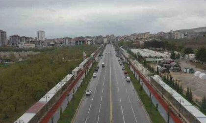 Yeşilyurt’’Geçici İş Yerleri Kurulumu Tamamlandı
