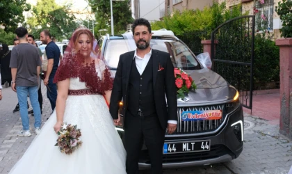 Gürkan’dan Damat Ve Gelin’e Makam Aracı Jesti