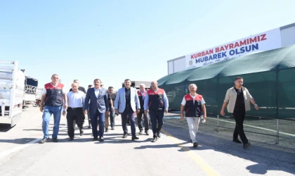 Gürkan,Ve Tüfenkci’den,Canlı Hayvan Pazarına Ziyaret