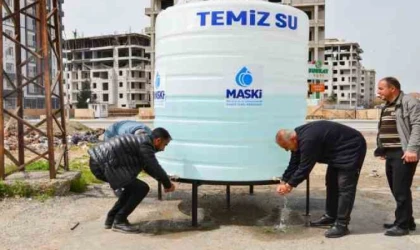 Malatya’da MASKİ,Su Tanklarını Kaldırıyorlar
