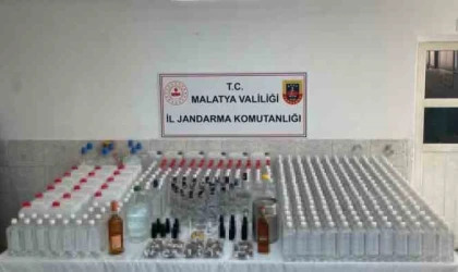 Malatya'da Kaçak Alkol Operasyonu 3 Gözaltı