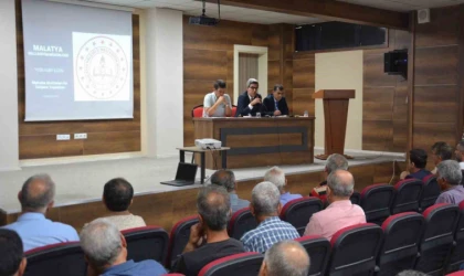 Malatya'da Muhtarlar İle Eğitim Toplantısı