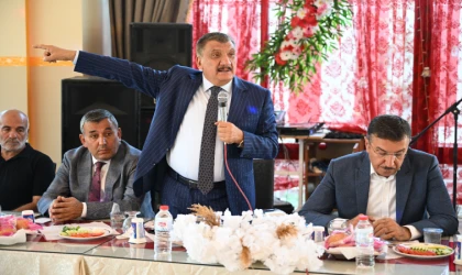 Gürkan,Sulama Yatırımlarımız Hızla Devam Ediyor