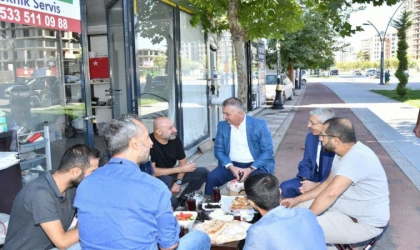 Malatya Valisi Yazıcı,Esnaf Ziyaretlerine Devam Ediyor