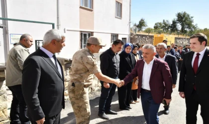 Vali,Yazıcı'dan Arapgir'e Ziyaret