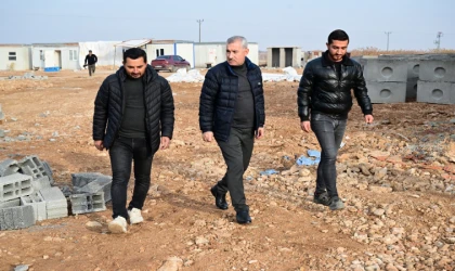 Çınar,İlk Etapta 30 Köy Evi Teslim Edilecek”