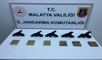 Malatya'da Silah Kaçakçılarına Operasyon