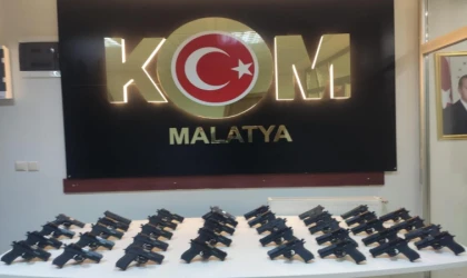 Malatya'da Silah Kaçakçılığında 3 Şüpheli Yakalandı