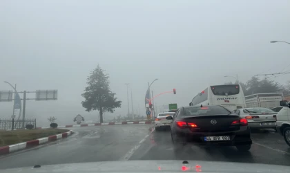 Malatya'da Yoğun Sis Etkili Oluyor