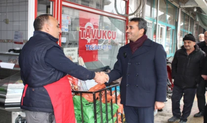 Okyay'dan Esnaf Ziyaretleri