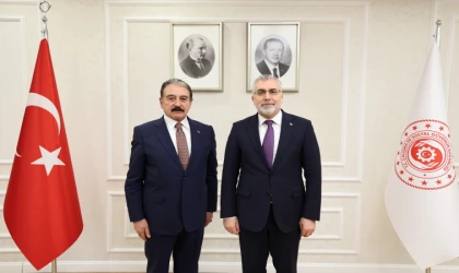 Şevket Keskin'den,Bakan Işıkhan'a Ziyaret